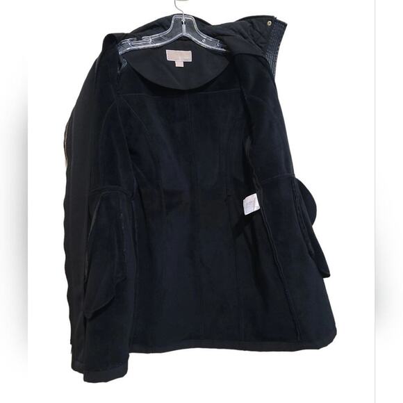Michael Kors Women's Black Jacket Sz Petite Large - Picture 6 of 10